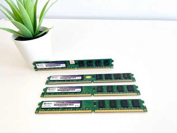 Memórias Kingston DDR2 PC2-5300/PC2-6400 2GB 800MHz
