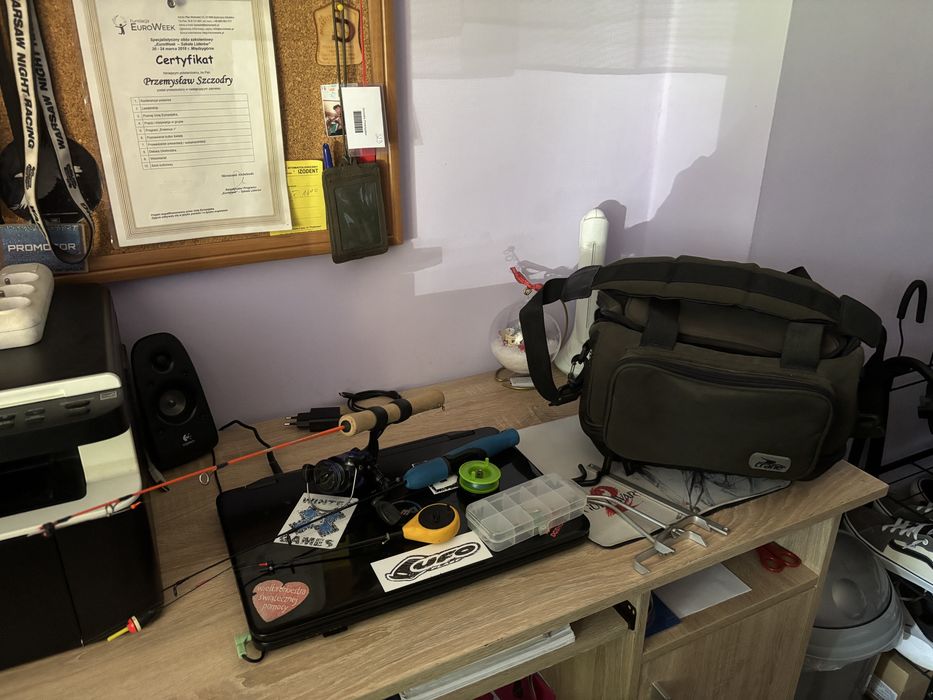 Sprzęt wędkarski pod lód