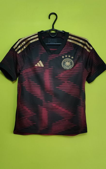 Koszulka t-shirt piłkarski  Rep. Niemiec  wyjazdowa na Mś 2022