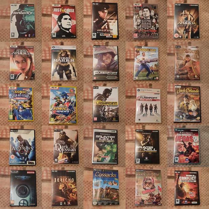 Jogos PC BIG BOX & SMALL BOX - Novos Selados & Como Novos