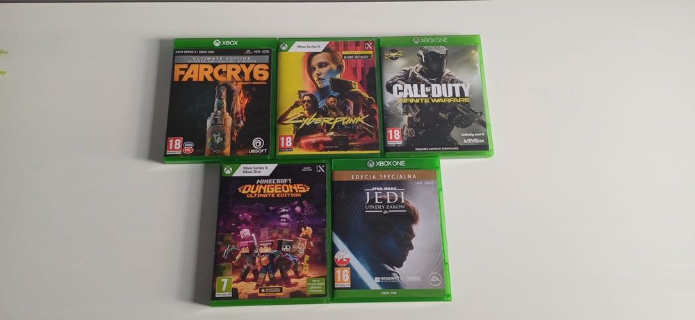 Zestaw gier na Xbox