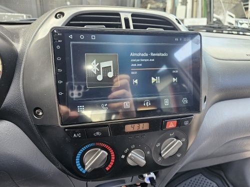 Автомагнитола Toyota rav4 2001-2006 на android 10, gps, wifi+android