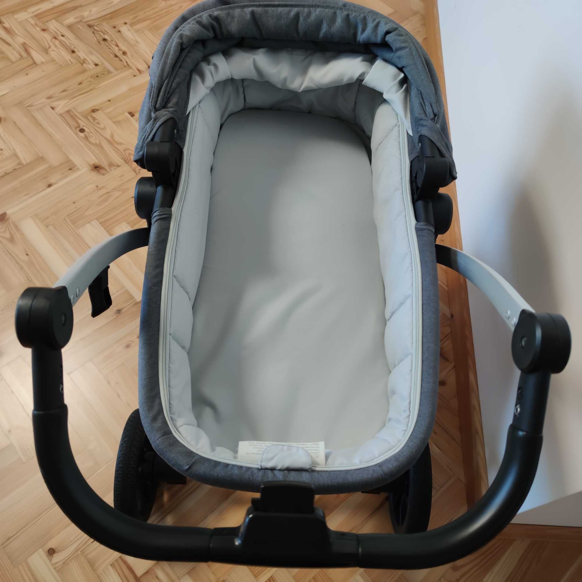 wózek wielofunkcyjny 2w1 Baby Design z mnóstwem dodatków- stan bdb