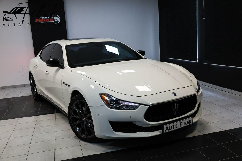Maserati Ghibli 350KM*Automat*63000km*Skóry*Szyberdach*Faktura VAT23%