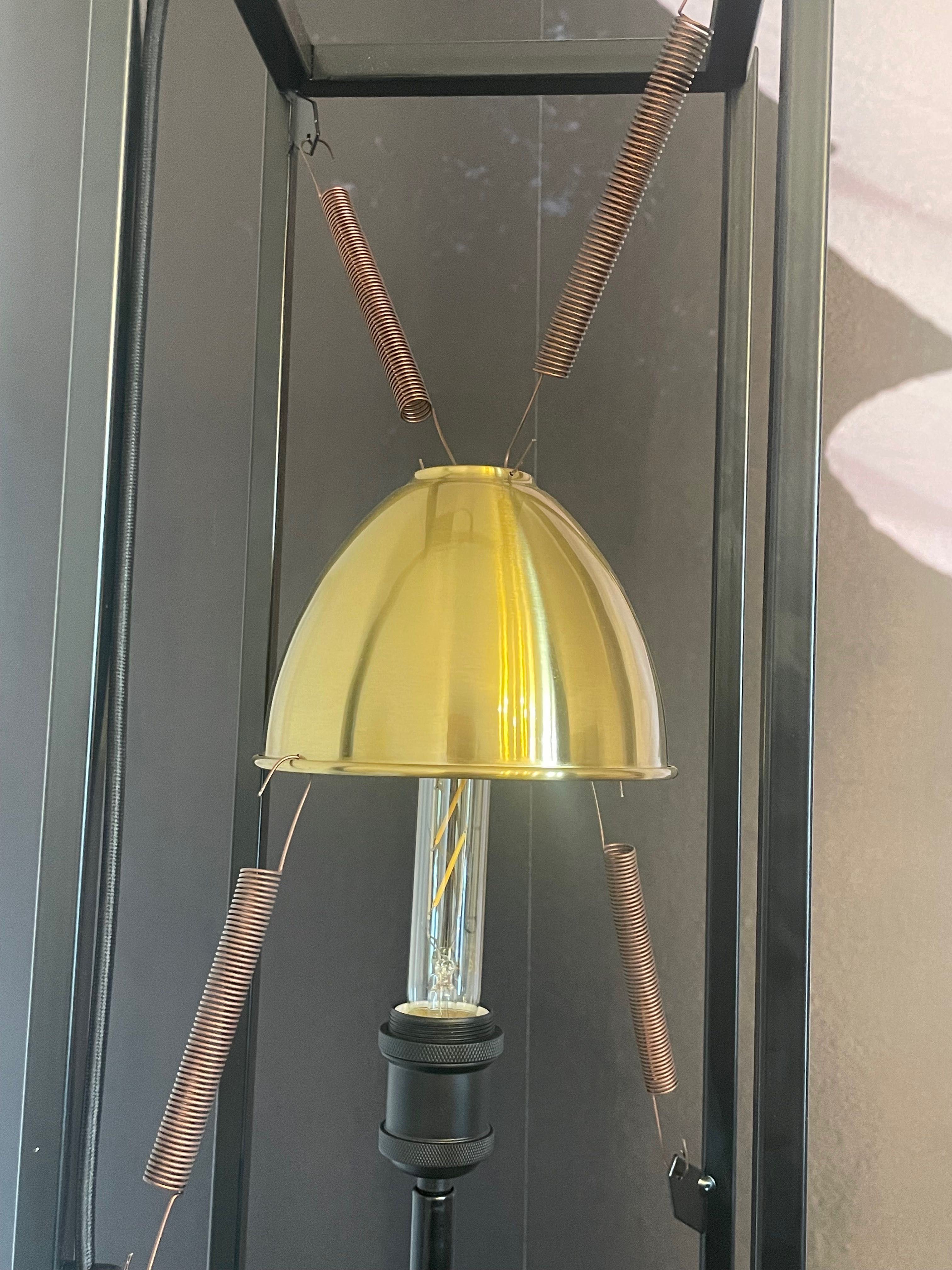 lampa stojąca loft-steampunk