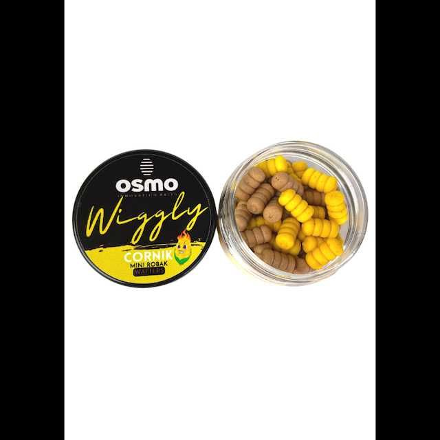 Przynęta Wafters Method Feeder Osmo Mini Robak Wiggly - Cornik