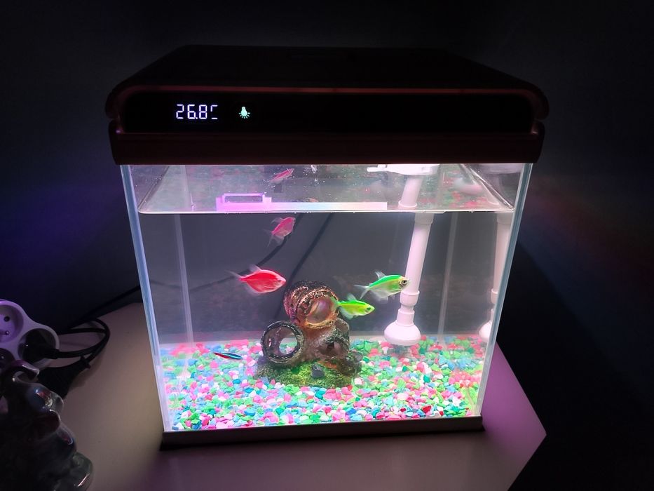 Akwarium na sprzedasz wszystko co na zdj w bardzo dobrym stanie jak no