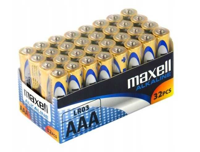 Bateria alkaliczna Maxell AAA (R3) 32 szt.