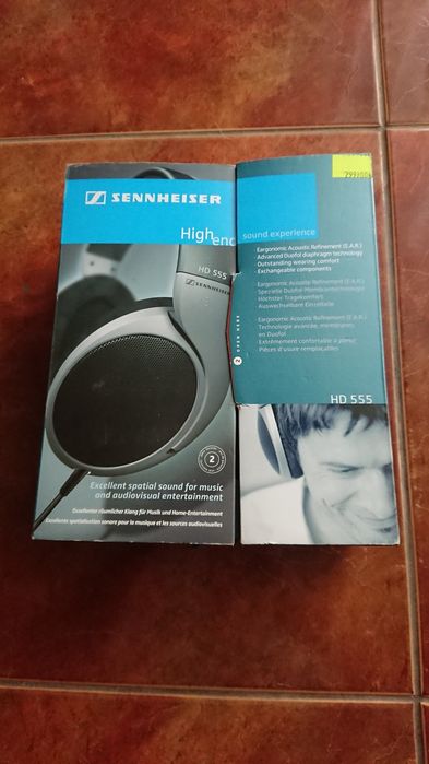 Słuchawki nauszne przewodowe Sennheiser HD555