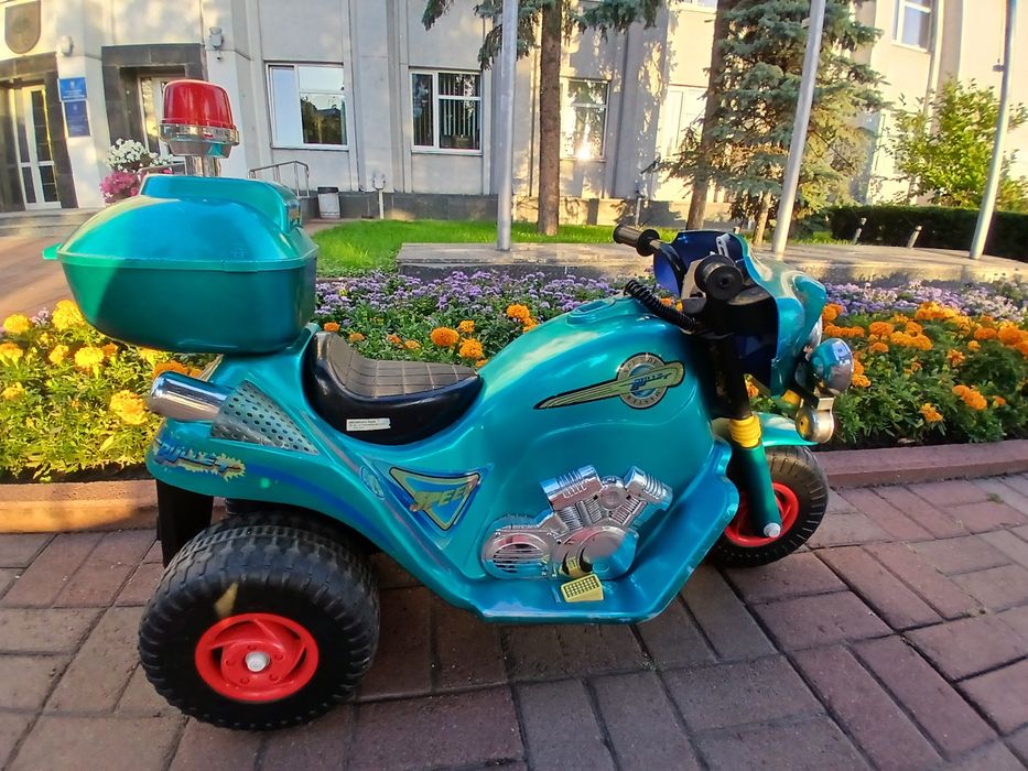Квардацикл дитячий, мотоцикл на акумуляторі