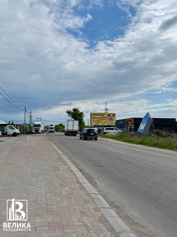 Продаж ділянки фасад трафік Крюківщина Київ 4км
