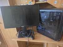 Zestaw jednostka (Ryzen 5600+Geforce 1660 Ti OC) + monitor 24 IPS