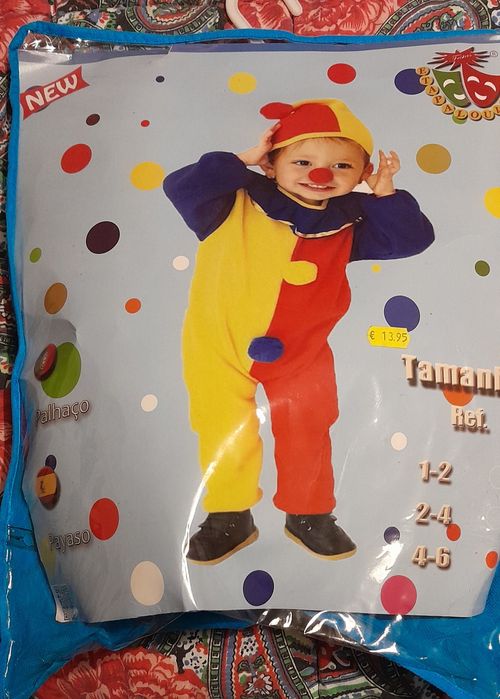 Fantasia de Palhaço Carnaval