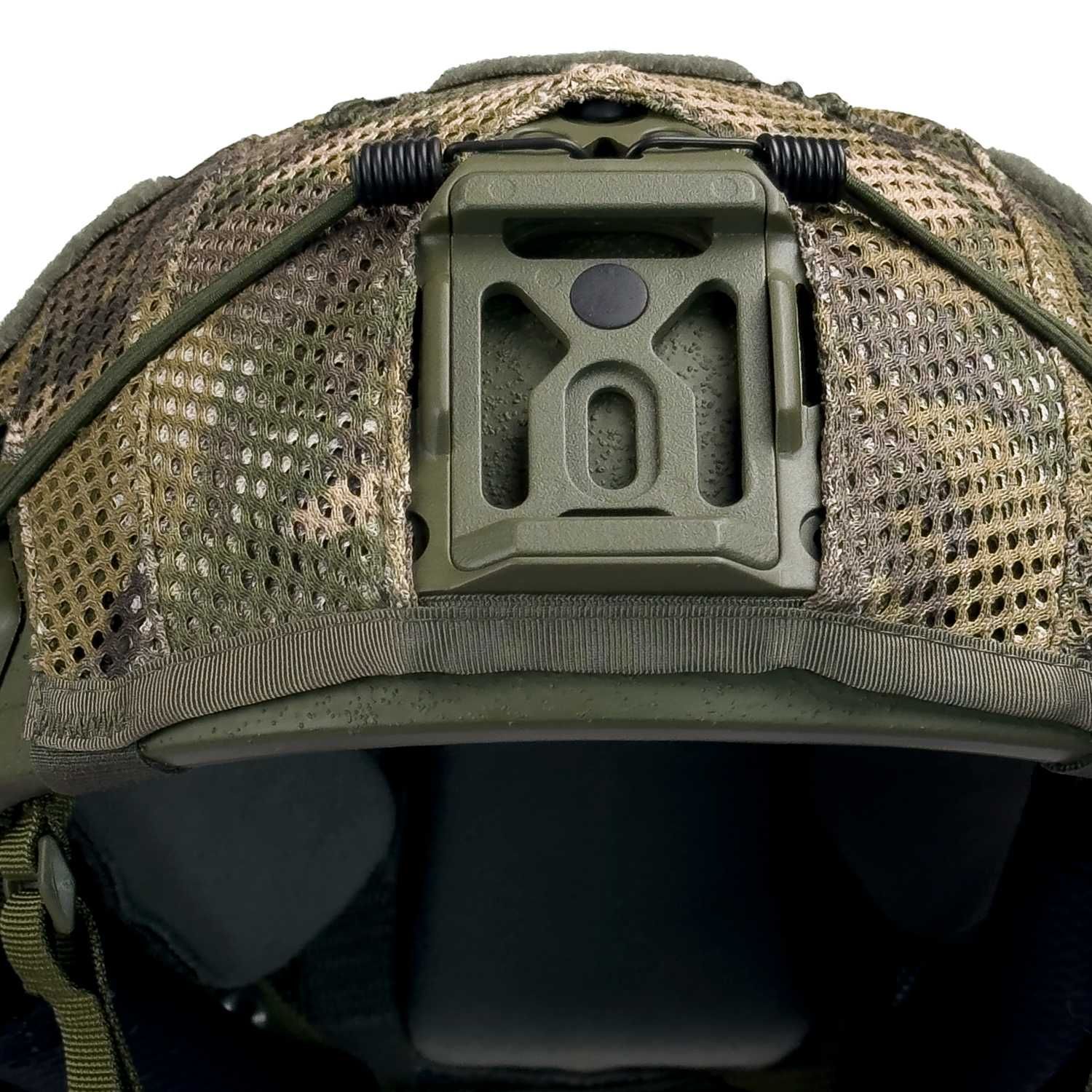 Балістичний шолом Sestan-Busch Helmet BK-ACH-MC. Олива. (З вухами)