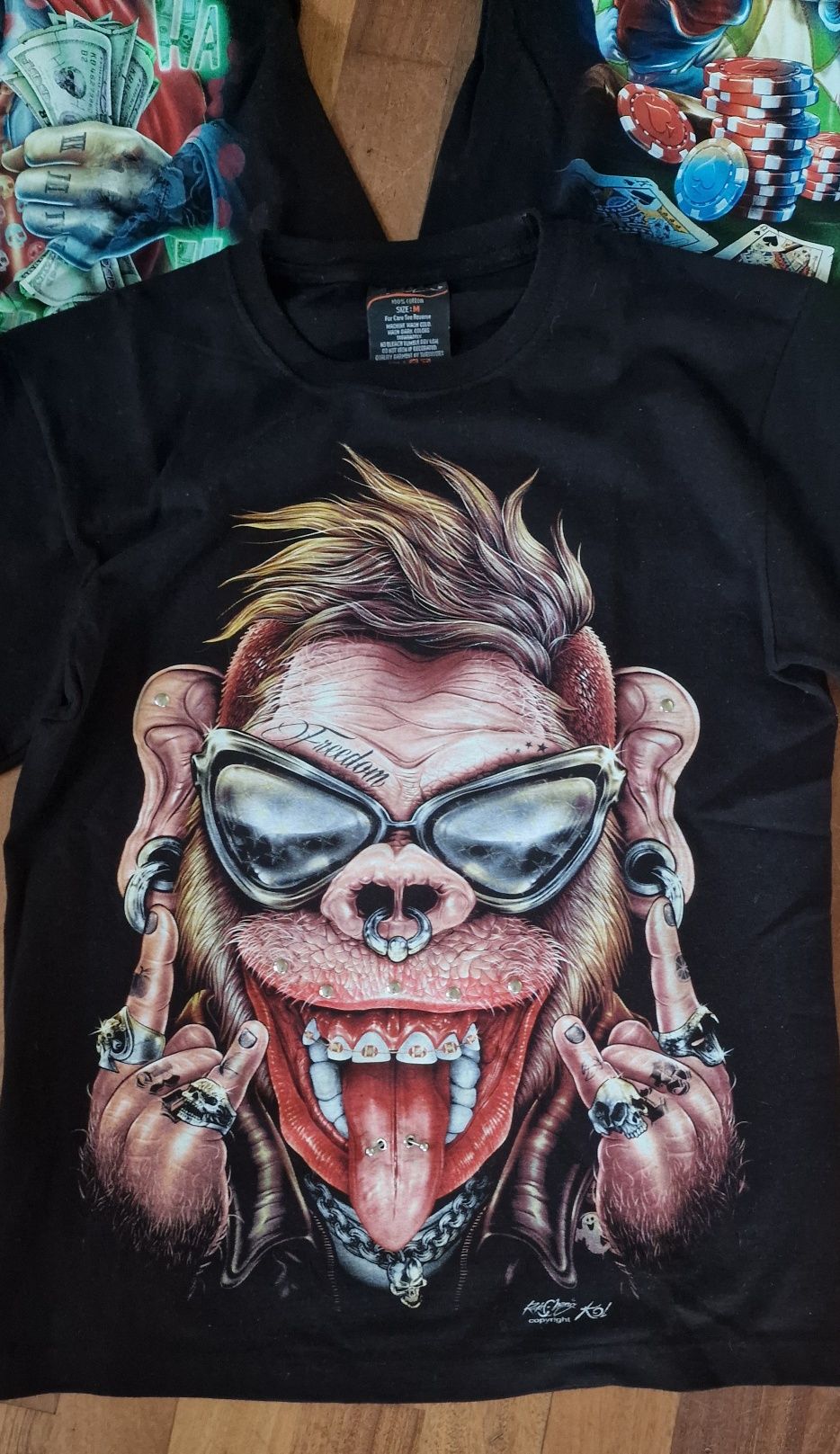 Koszulki T-shirt r. 170 M Świecące!