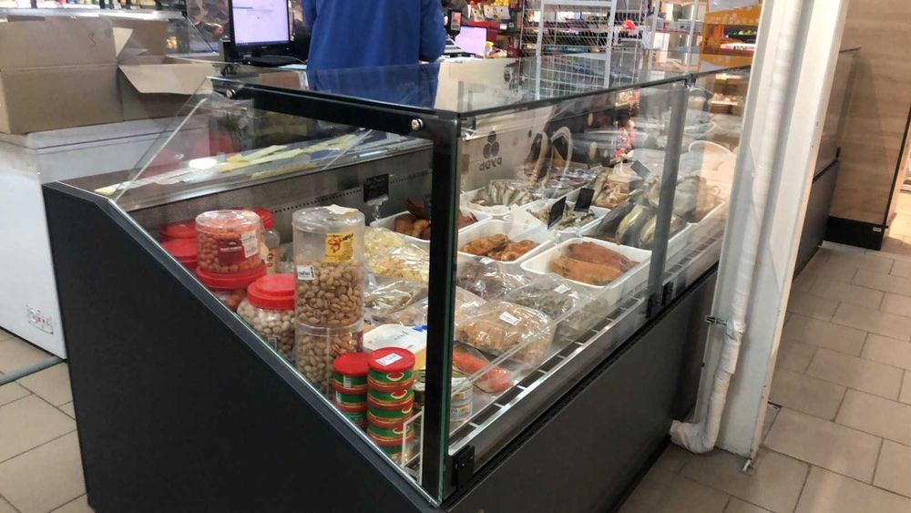 Стеллаж торговый. Касса. Витрины. Хлебные полки. В наличии, доставка