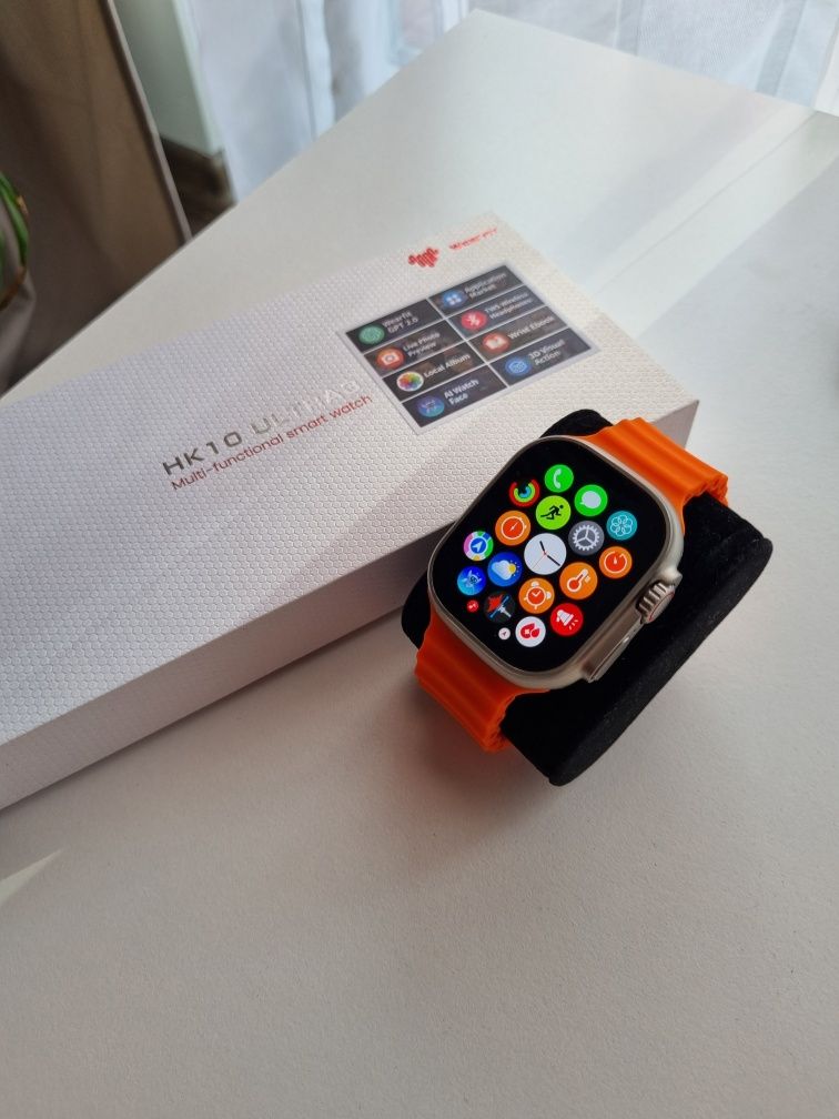 Smartwatch HK10 Ultra 3 Max zestaw