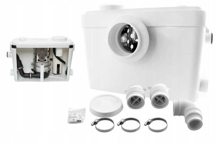 Pompa do WC z rozdrabniaczem EINBACH SANMATIC 5 Rozdrabniacz INOX!