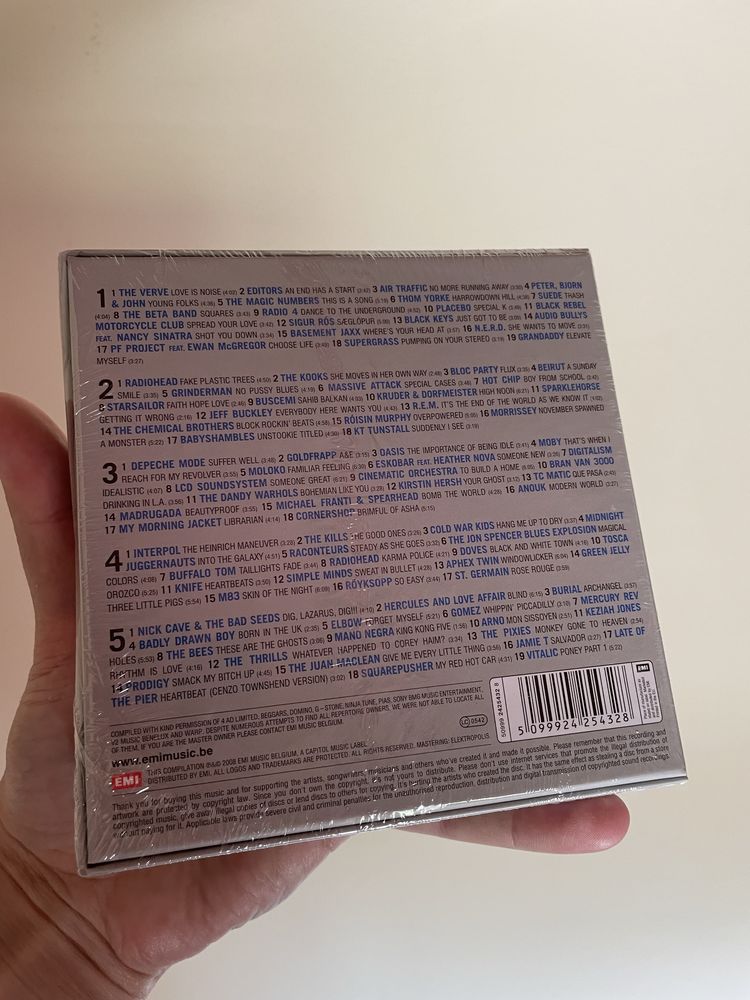 Музичний CD диск Various – 100% Alternative (5CD) (Фірмовий)