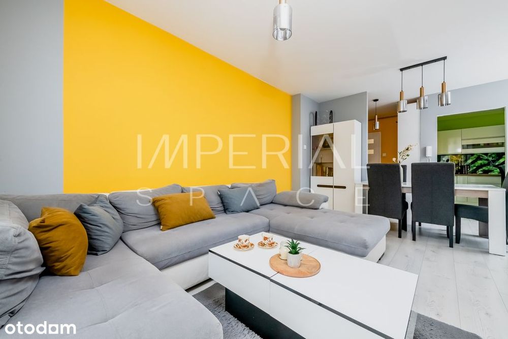 Czteropokojowe mieszkanie z dużym ogrodem