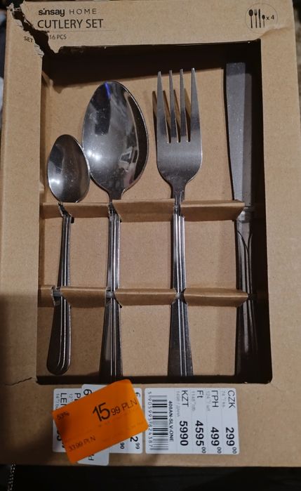 Komplet sztuccy 16 elementow