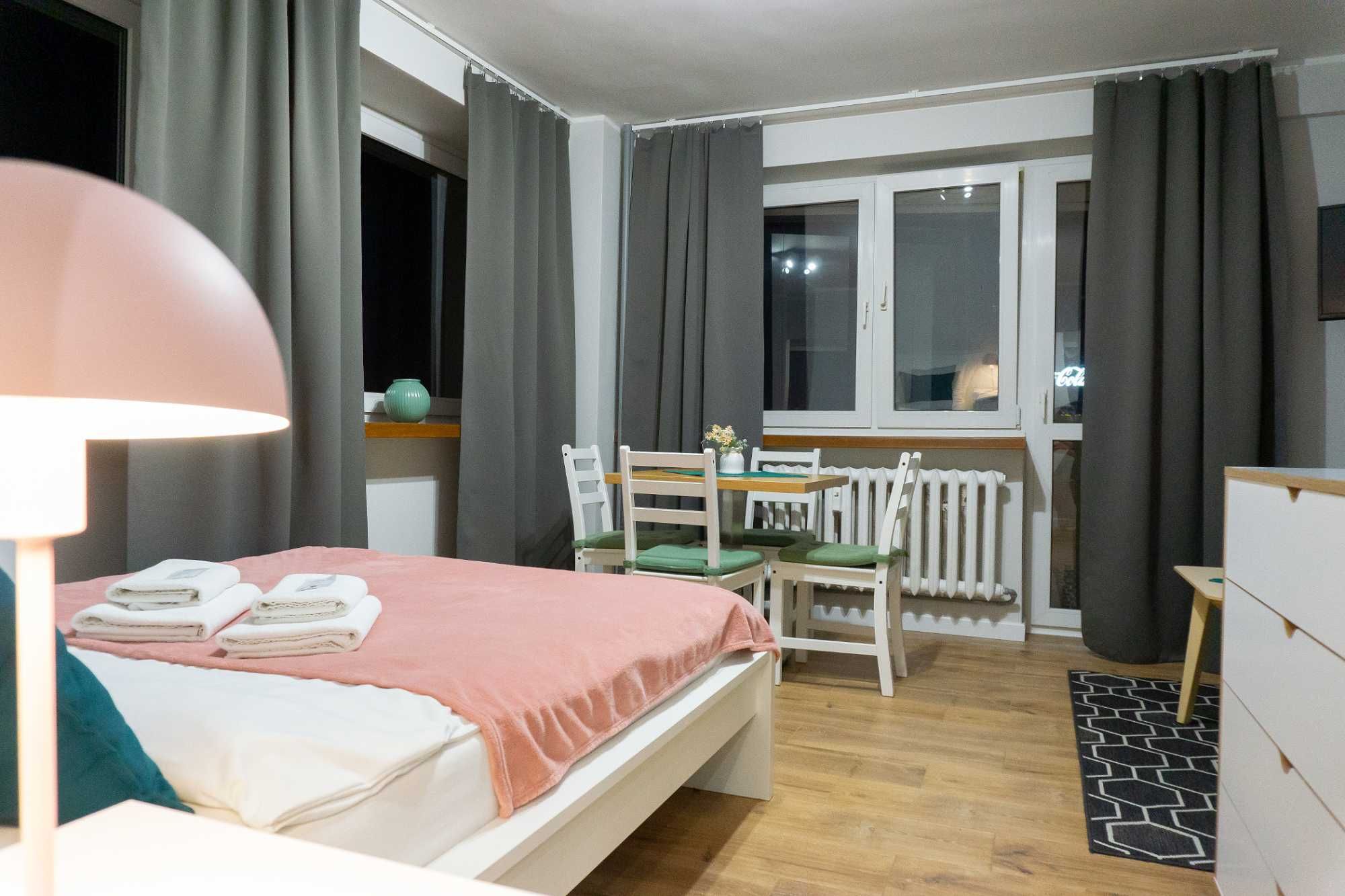 Studio MALAGA !!! NIESAMOWITY widok !!! 20 piętro !!! CENTRUM