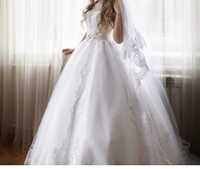 Свадебное платье ,весільне плаття біле  Ira Koval