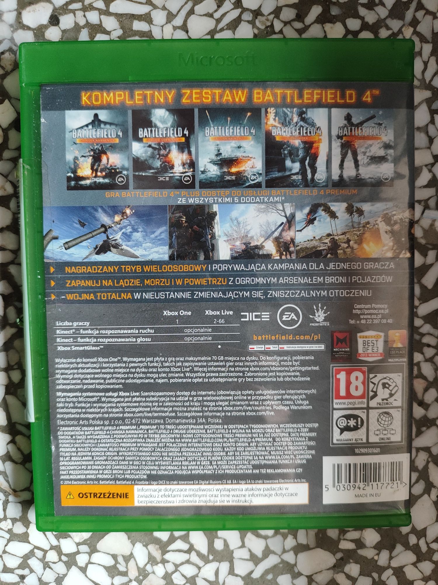 Battlefield 4 PL  Xbox one Series X