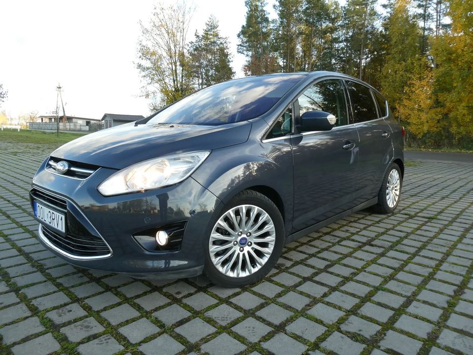 Ford C-MAX 182 KM. Serwis ASO. Bezwypadkowy. Panoramiczny dach. Zarejestrowany
