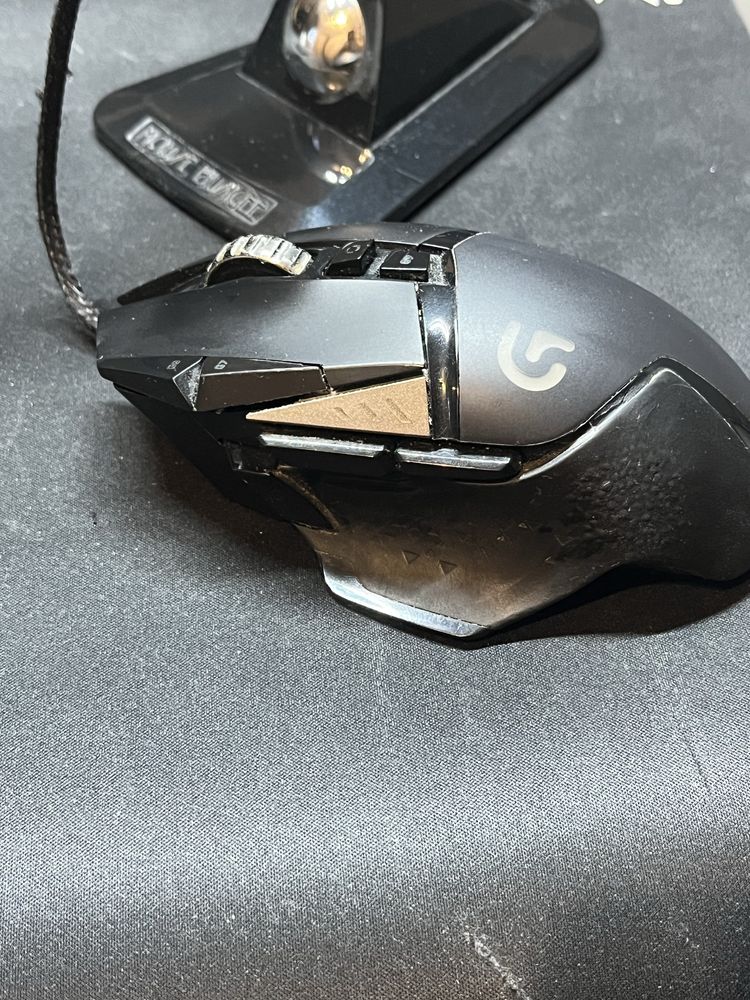 Logitech G502 HERO + Mouse Bungee mysz gamingowa z makrami rgb ciezark