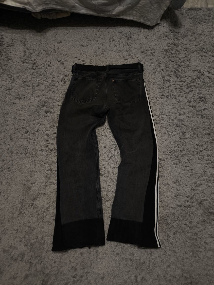 Flared jeans, Rick Owens type , Balenciaga type