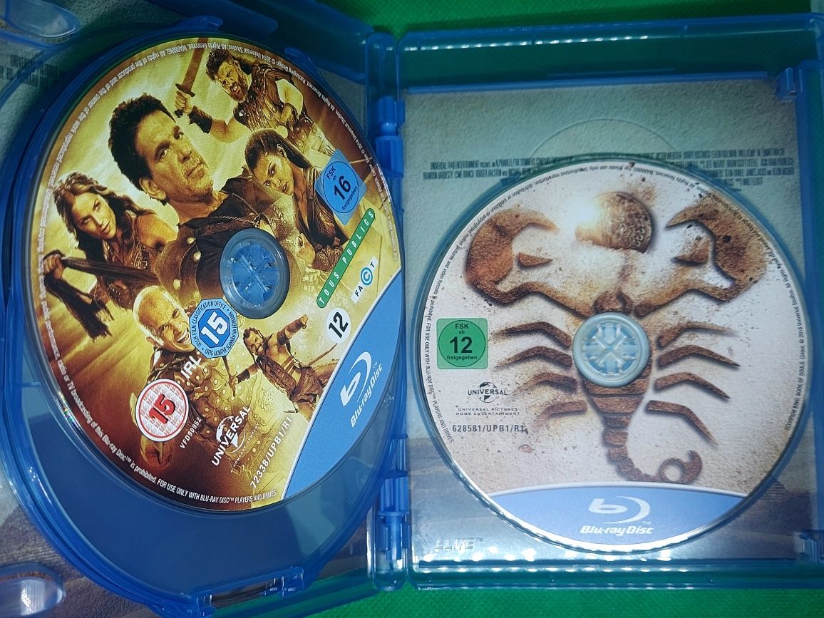 Scorpion King 5 filmów Blu-ray Król Skorpion