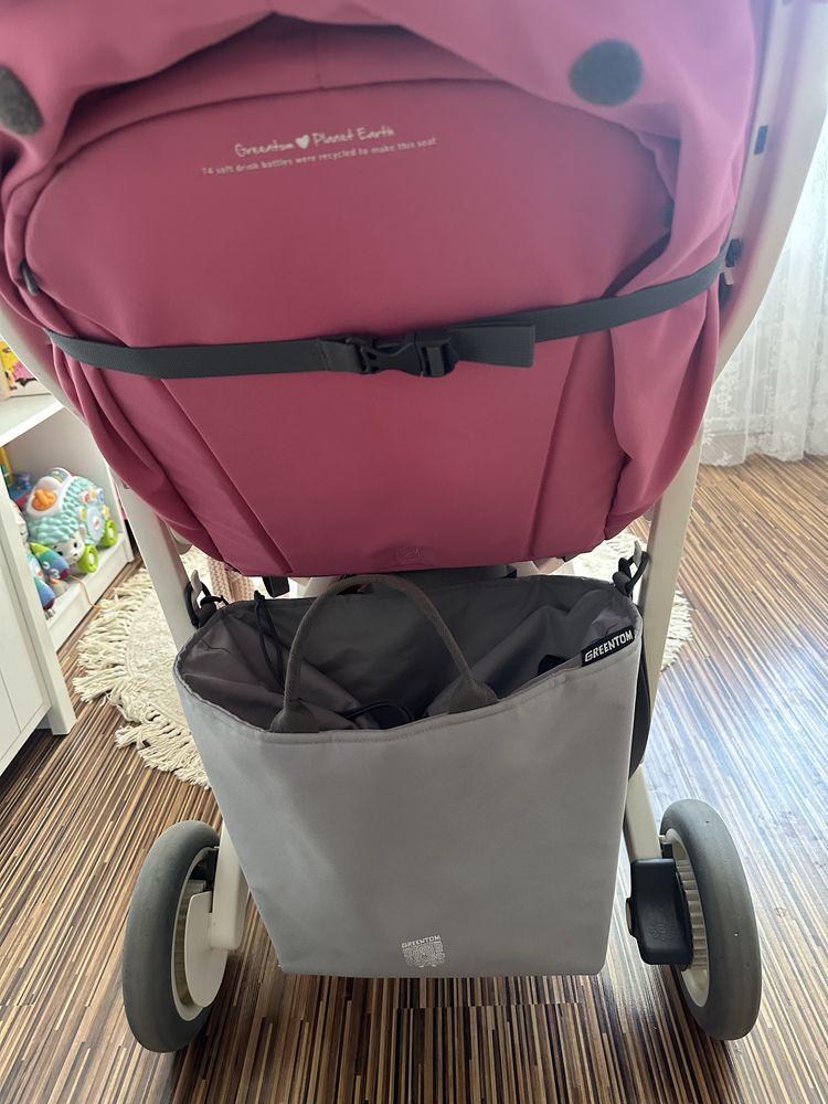 Greentom classic reversible pink torba gratis wkladka la millou