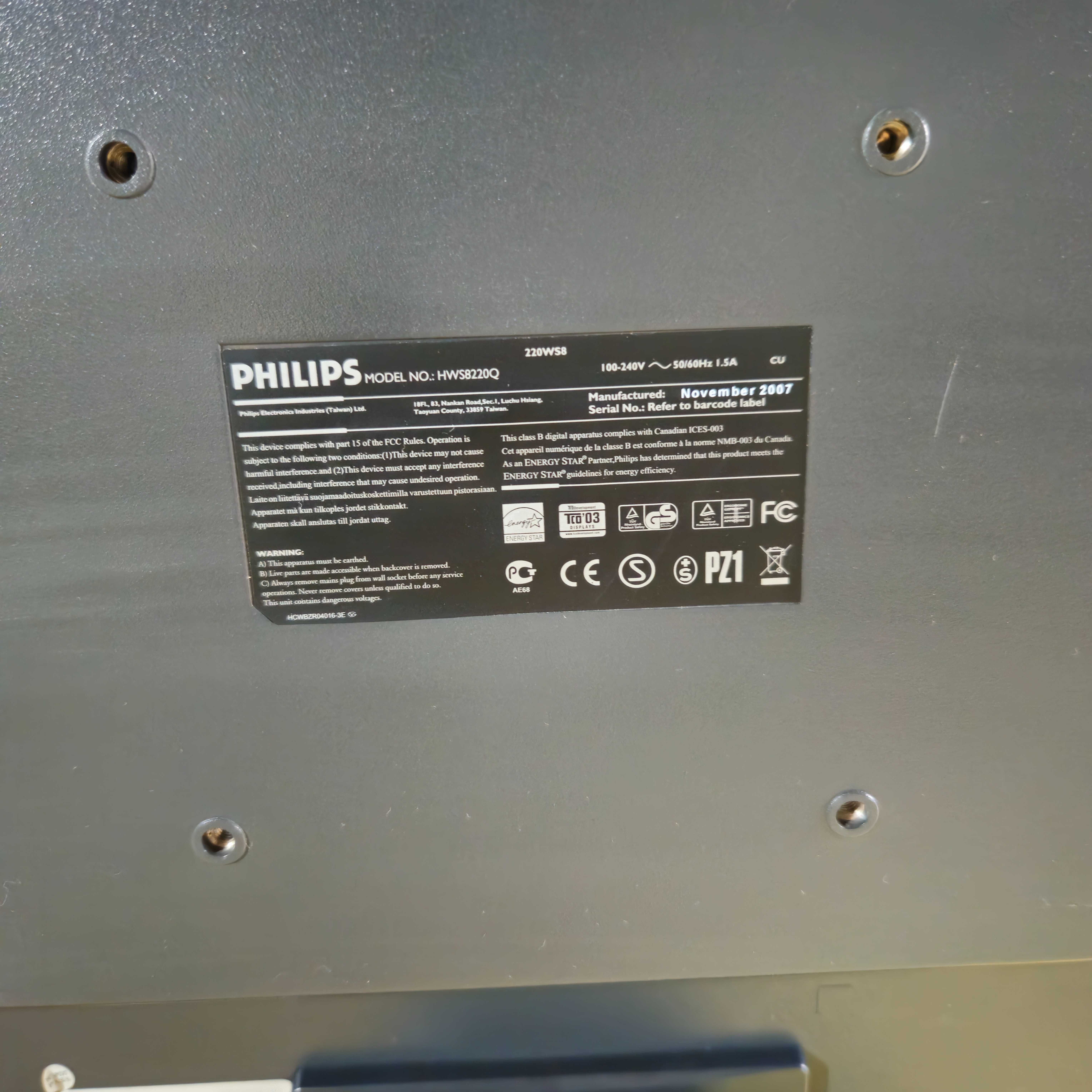 Монитор 22" Philips hws8220q
