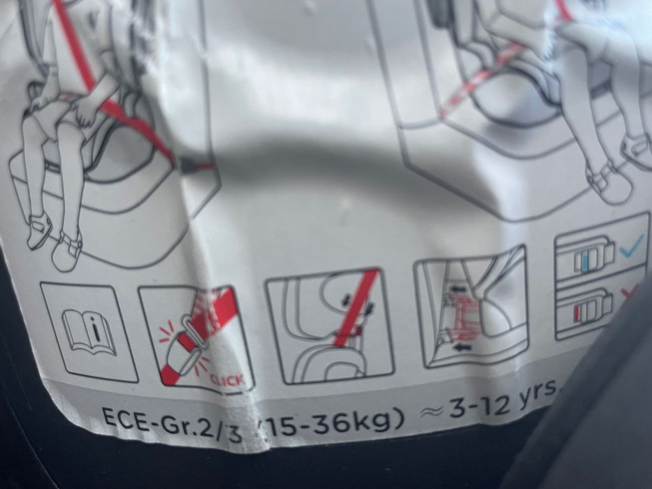 Cadeira de criança grupo 2/3