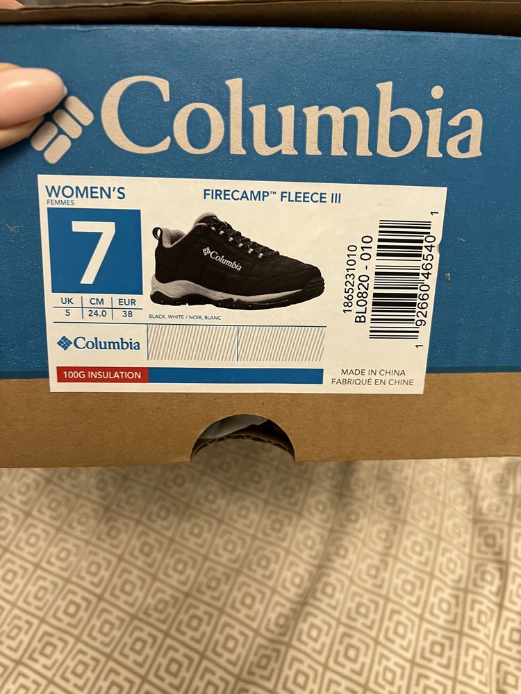 Кросовки зима Columbia