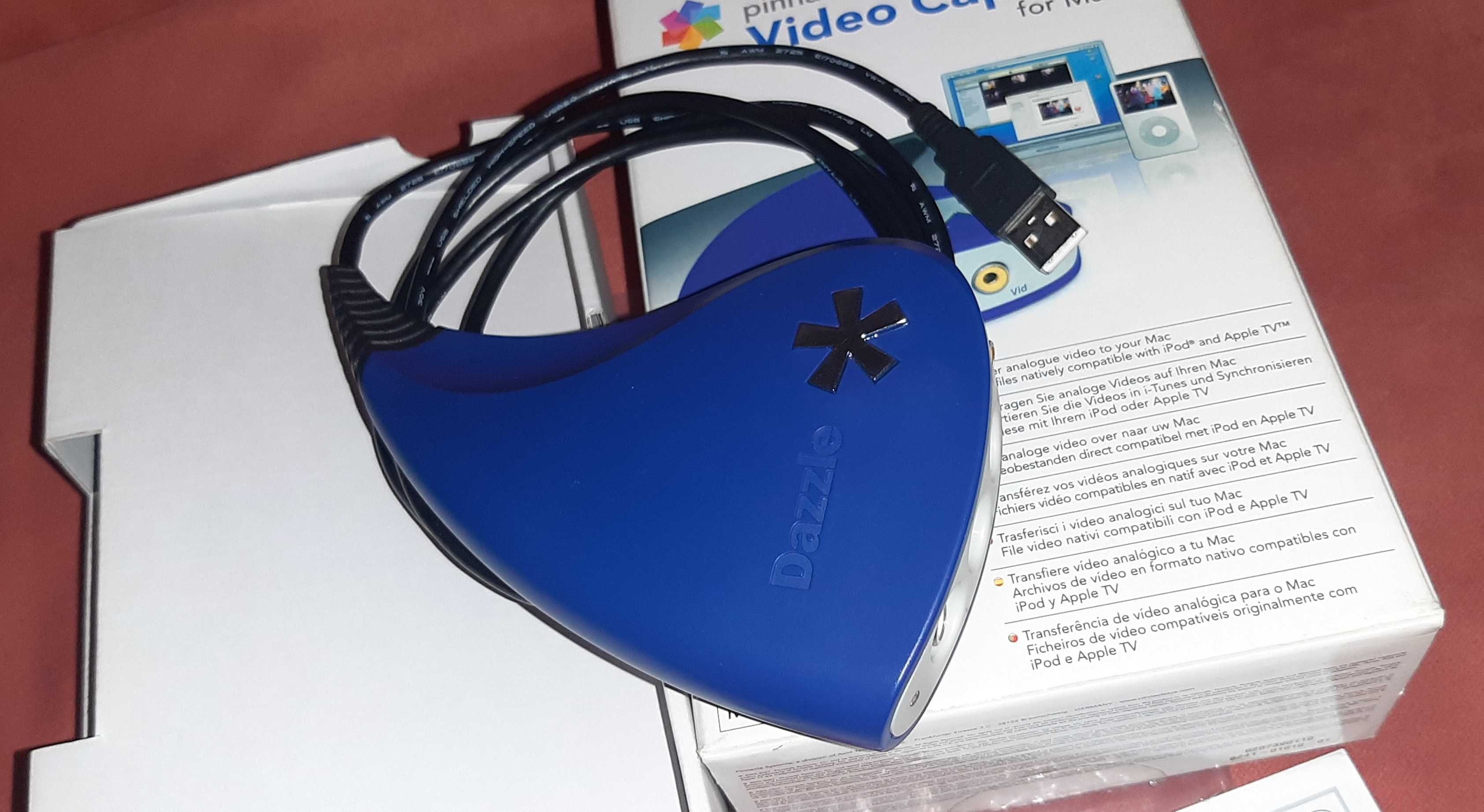 Пристрій відеозахоплення Pinnacle VideoCapture for Mac DVC130 Rev.:1.2
