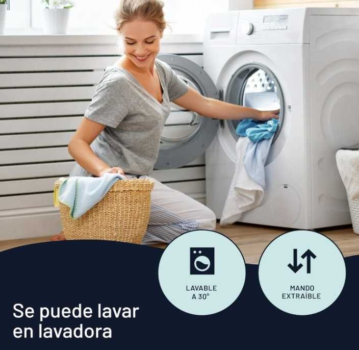 Cobertor Elétrico IMETEC 150x137 cm – Duplo, Seguro e Lavável, Novo