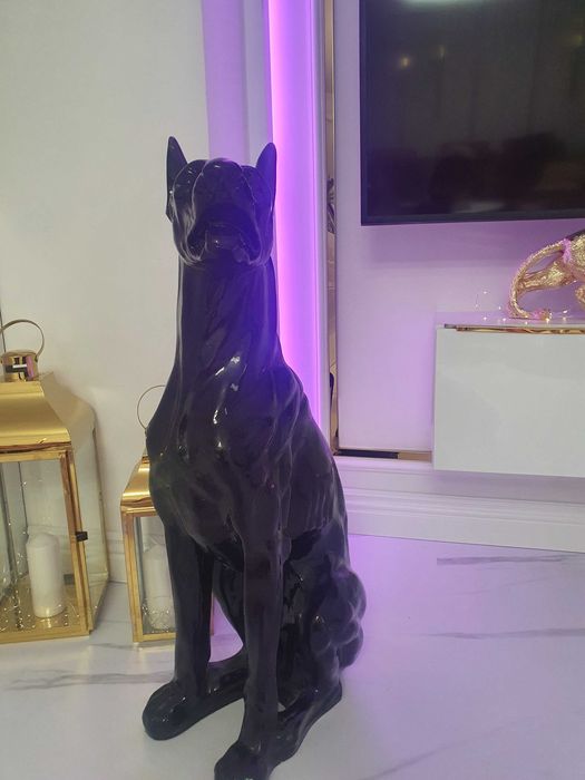 Piękna Wysoka figurka Dobermana