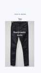 Tiger of Sweden Slight 28x30 czarne jeansy woskowane damskie slim wax