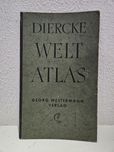 Stary niemiecki atlas geograficzny ok 1950