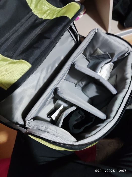 Mochila de fotógrafo