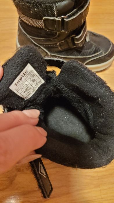 Buty zimowe 23 śniegowce dla chłopca