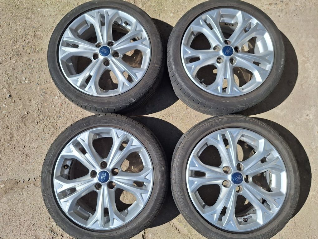 Felgi 17" FORD + opony S-max Galaxy Mondeo Focus 5x108 oryginalne