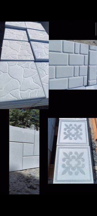 Плитка, термопанели, забор.