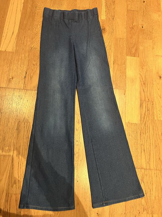 Jeans dzwony H&M rozm 134 w idealnym stanie