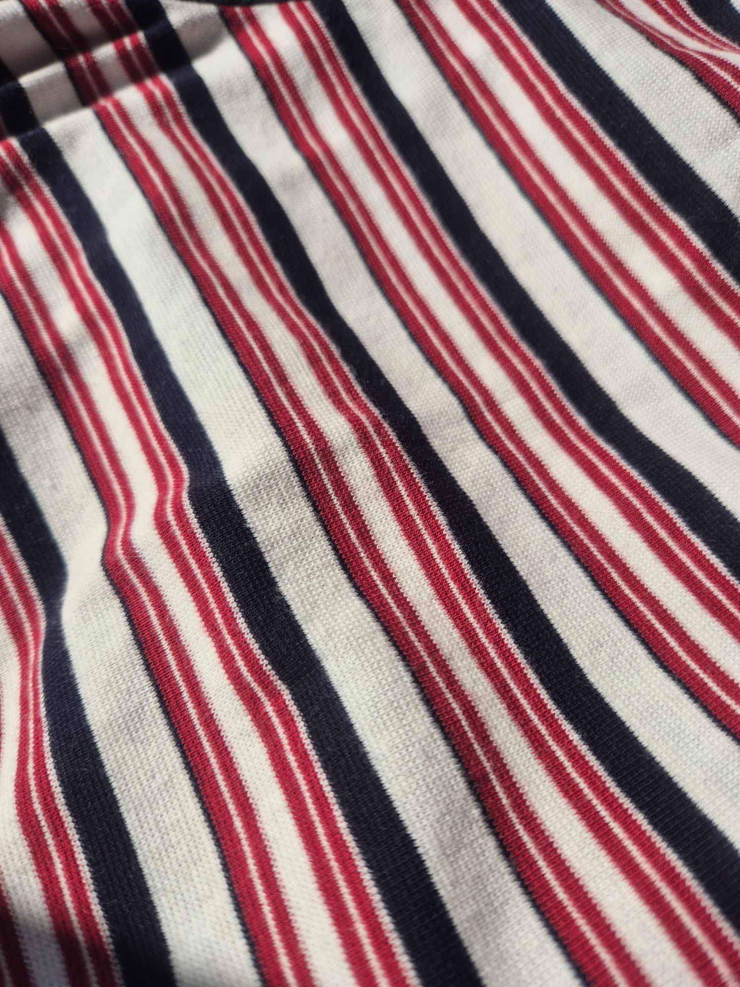 Bluzka w paski bawełniana cotton na lato crop top Nowa Zara 36/s