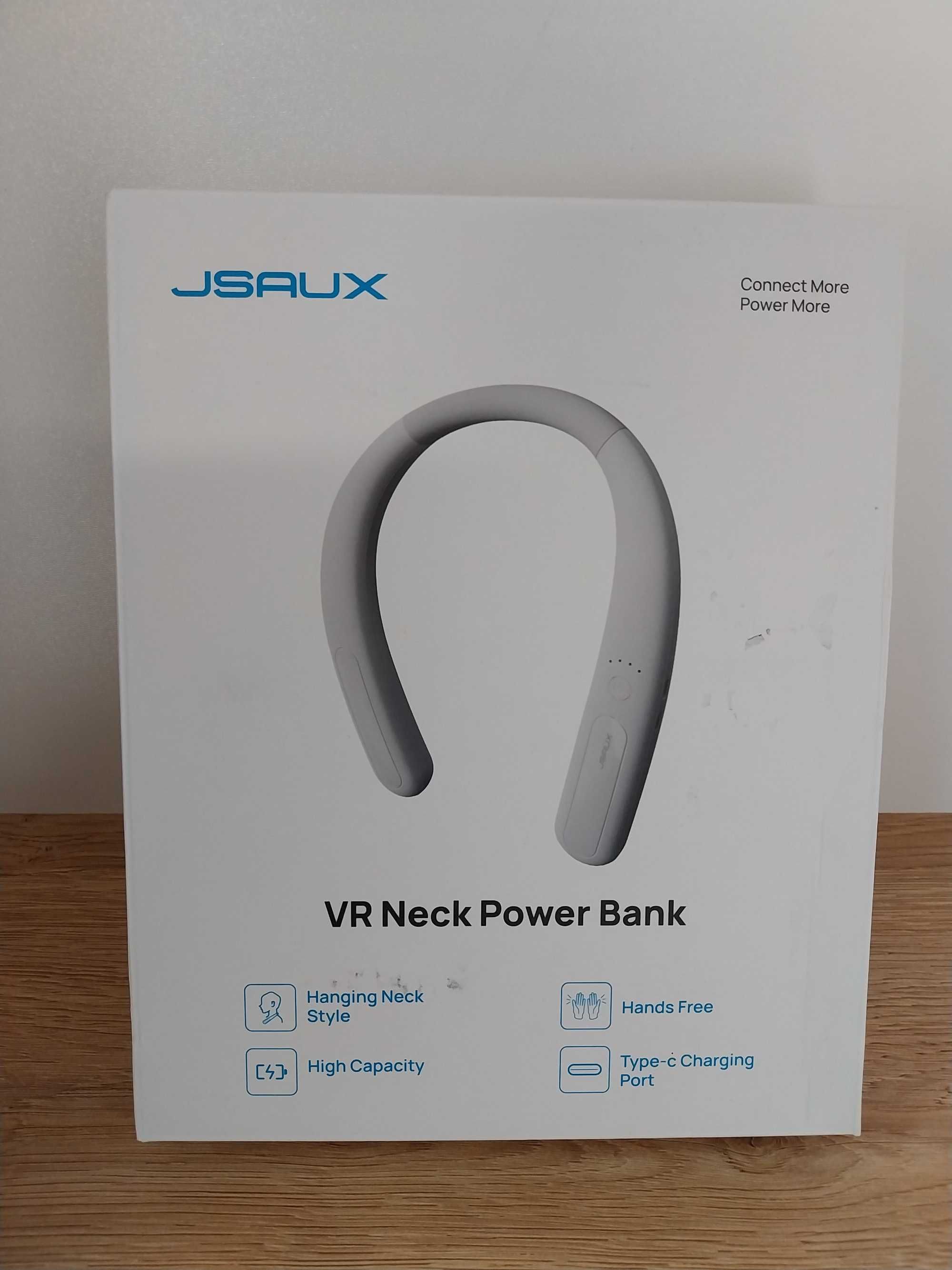 Powerbank 10 000 mAh do Gogli VR na szyję Szybkie ładowanie 2x USB-C