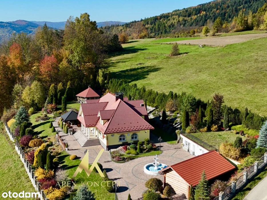 Prywatna posiadłość na wzgórzu z panoramicznym widokiem -Kasinka Mała