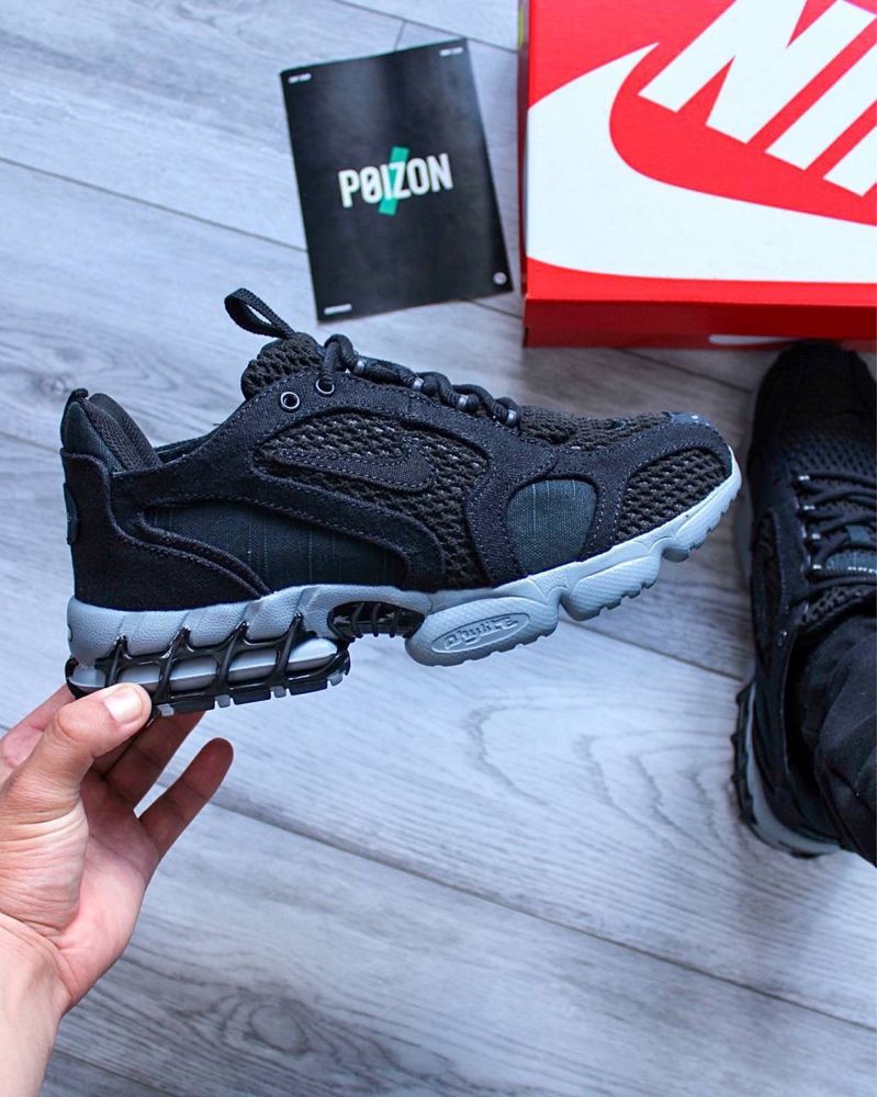 Nike Air Zoom Spiridon Cage 2 Stussy Black